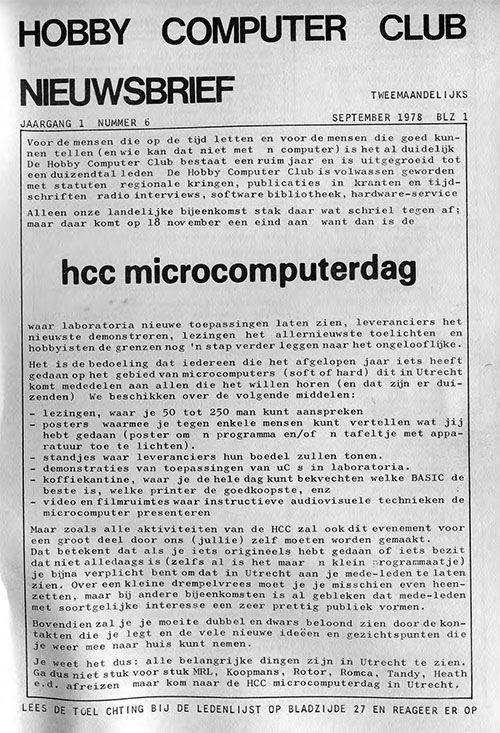 HCC nieuwsbrief 6