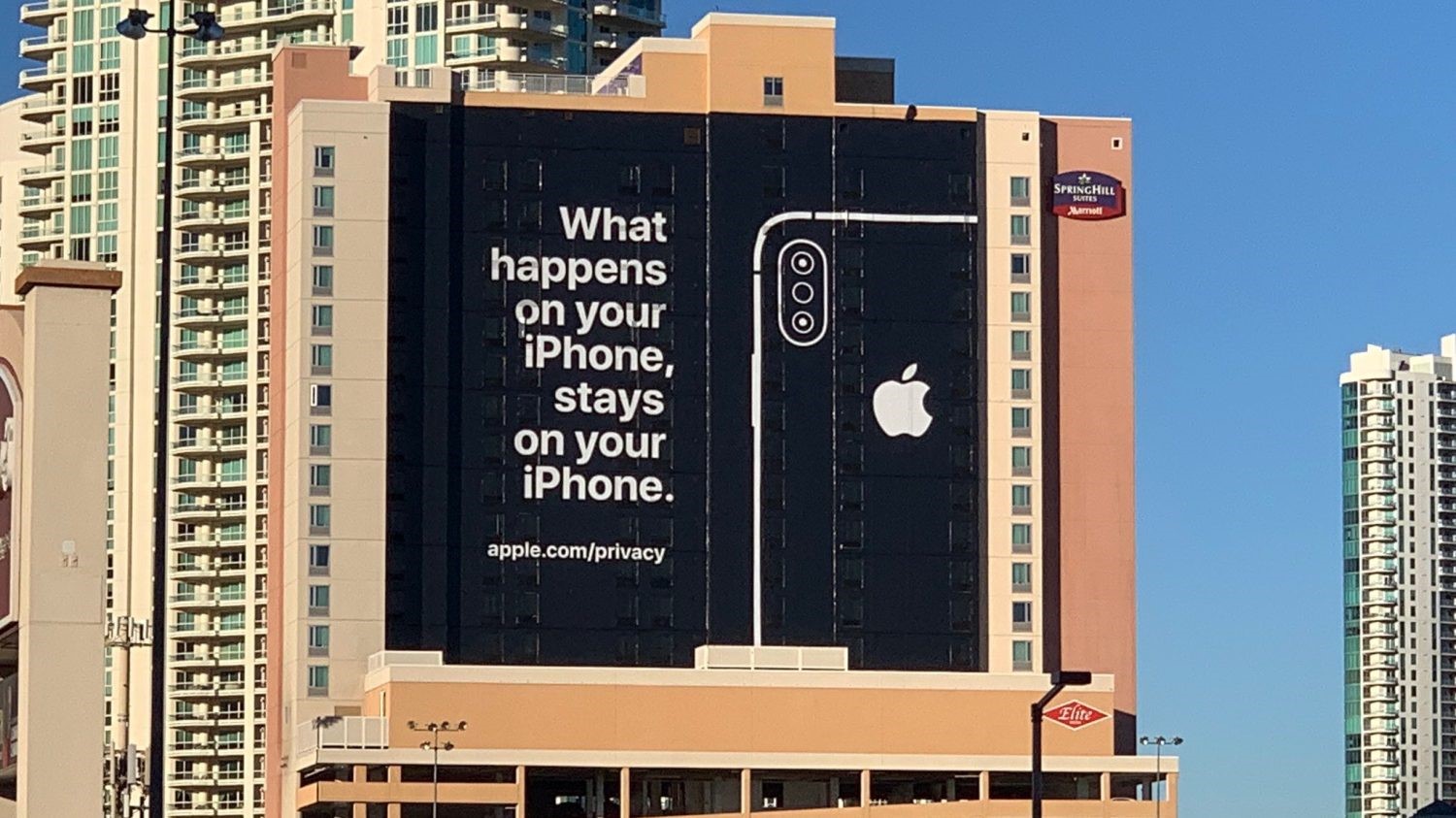 Slogan what happens on your iPhone