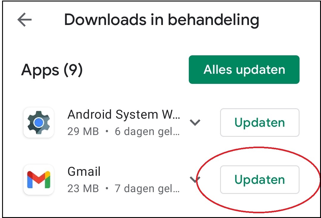 vvdw android apps updaten 5