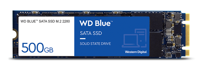 wd blue 3d nand sata ssd m2 2280 500GB.2